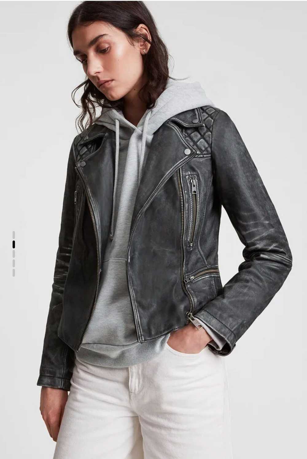 Allsaints × Archival Clothing × Leather Jacket Al… - image 1