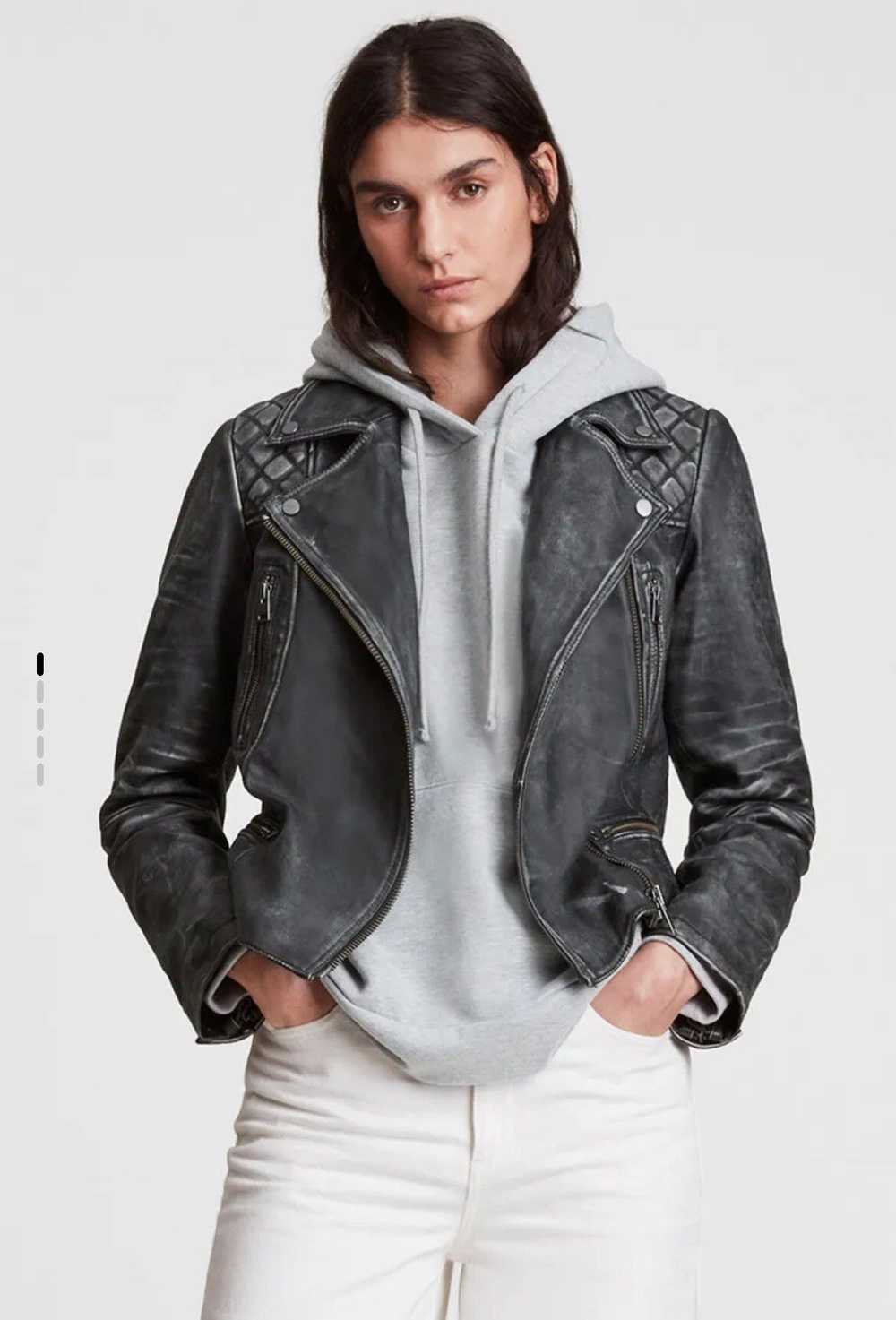 Allsaints × Archival Clothing × Leather Jacket Al… - image 2