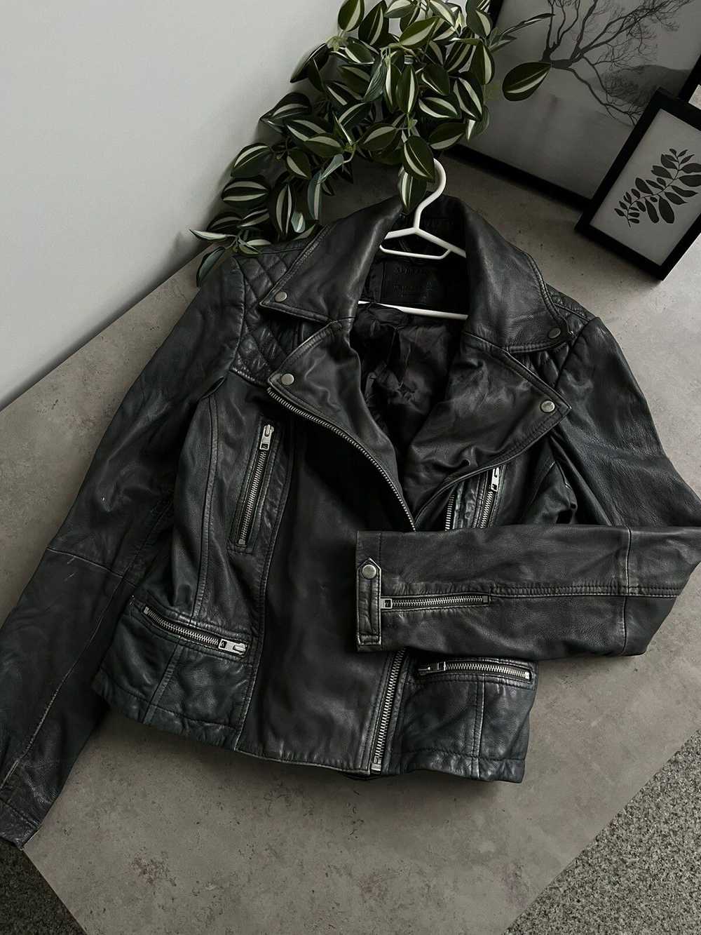 Allsaints × Archival Clothing × Leather Jacket Al… - image 4