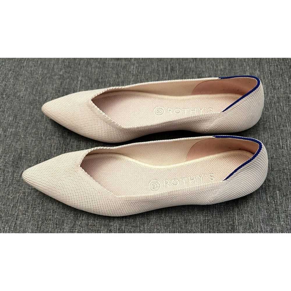 Rothy's The Point Original Blush Pink Flats Size … - image 5
