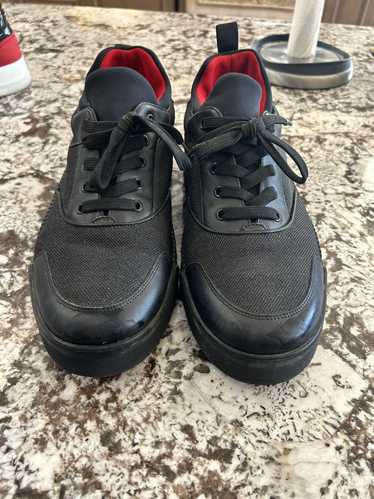 Christian Louboutin Black red bottoms