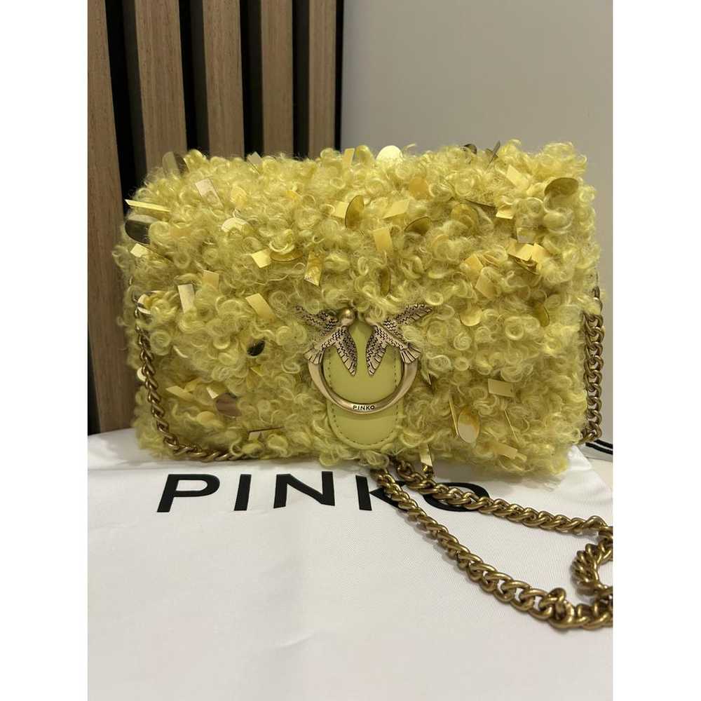 Pinko Love Bag leather clutch bag - image 2