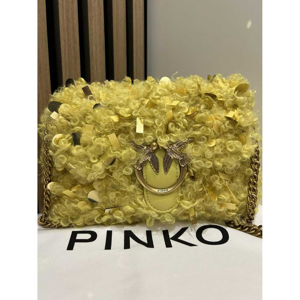Pinko Love Bag leather clutch bag - image 3