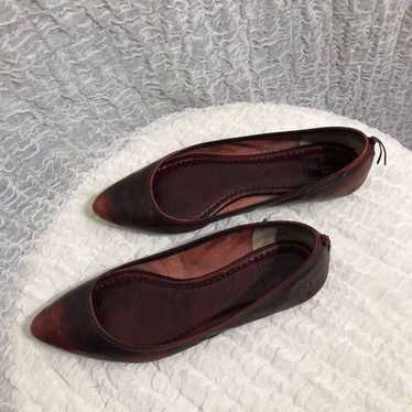 Frye Regina Leather Ballet Shoes Size 7M