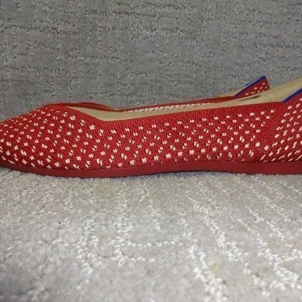 Rothys The Point Women's Size 9.5 Red Apple Honey… - image 3