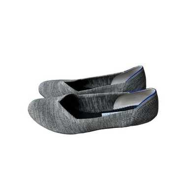 Rothys Round Toe The Flat Speckled Heather Blue H… - image 1