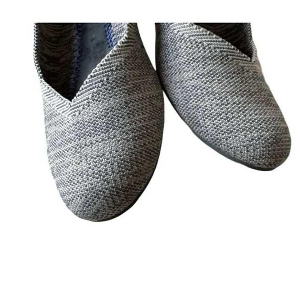 Rothys Round Toe The Flat Speckled Heather Blue H… - image 6