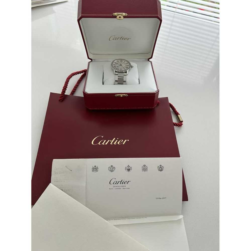 Cartier Ronde Solo watch - image 10