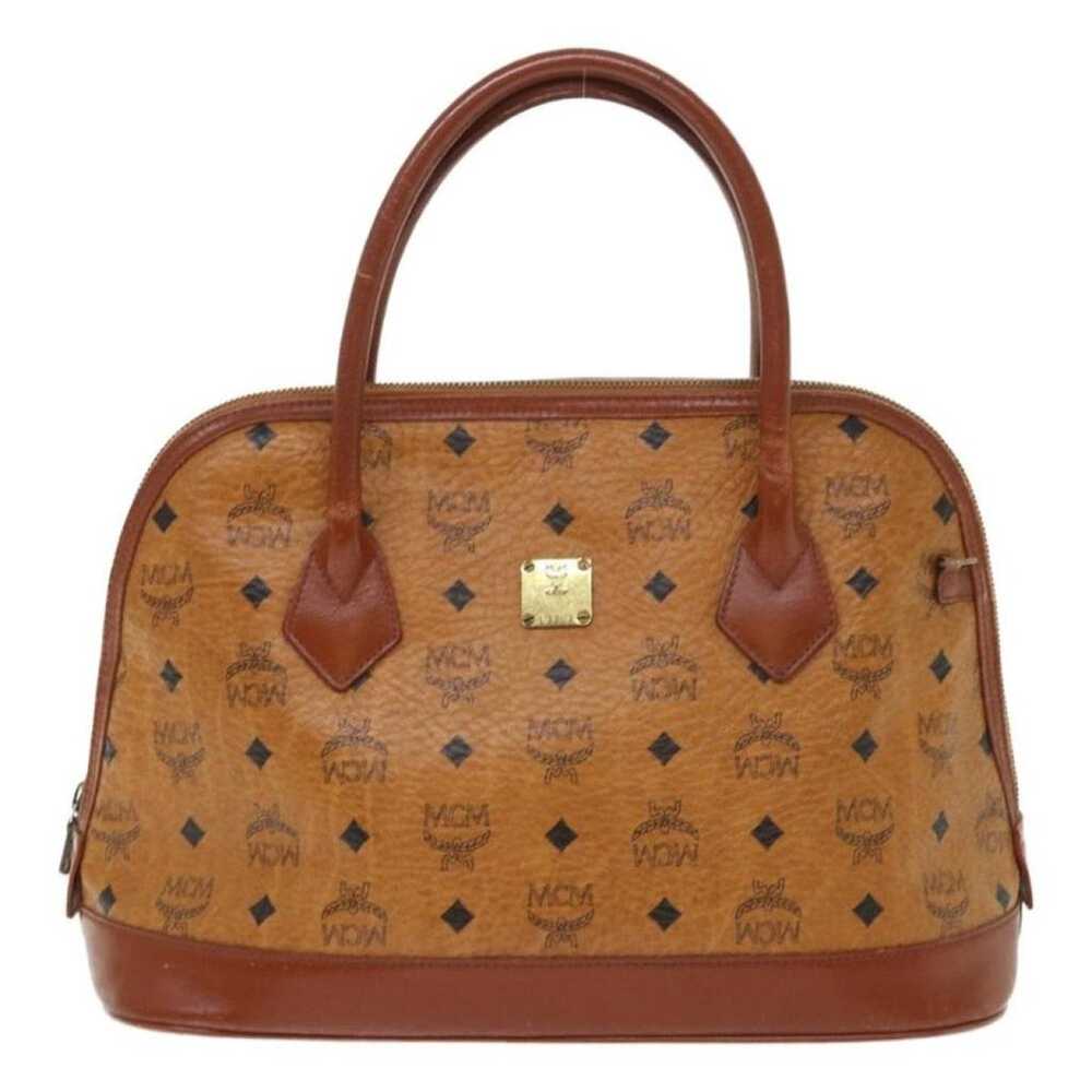 MCM Boston leather handbag - image 5