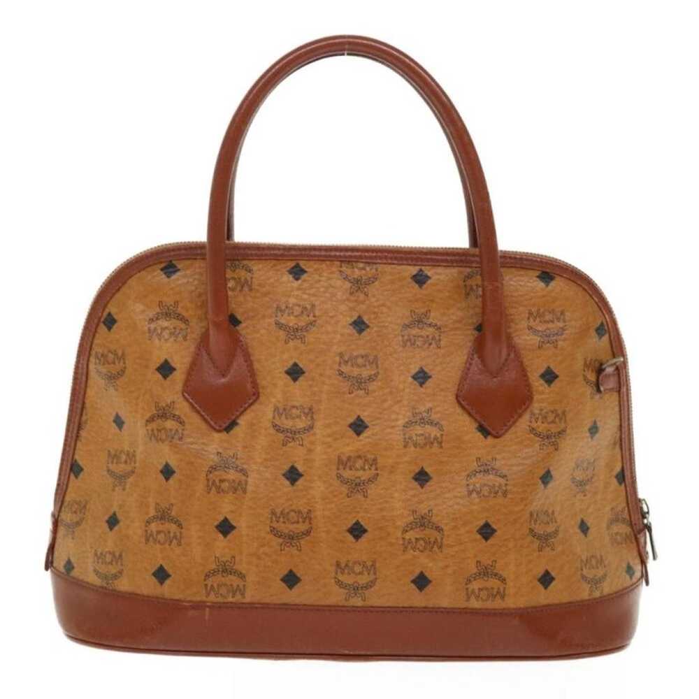 MCM Boston leather handbag - image 9