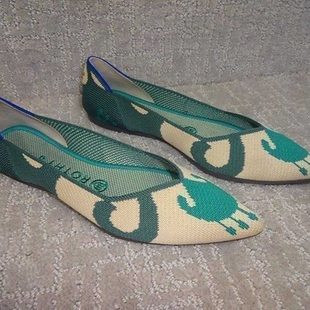 Rothys The Point Women's Size 7.5 Moroccan Green … - image 10