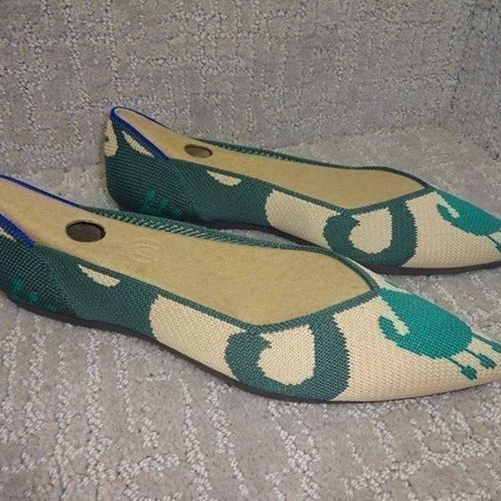 Rothys The Point Women's Size 7.5 Moroccan Green … - image 6