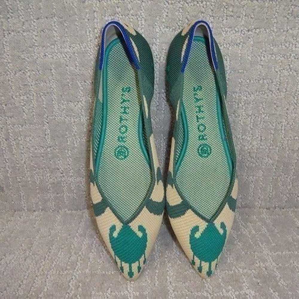 Rothys The Point Women's Size 7.5 Moroccan Green … - image 8
