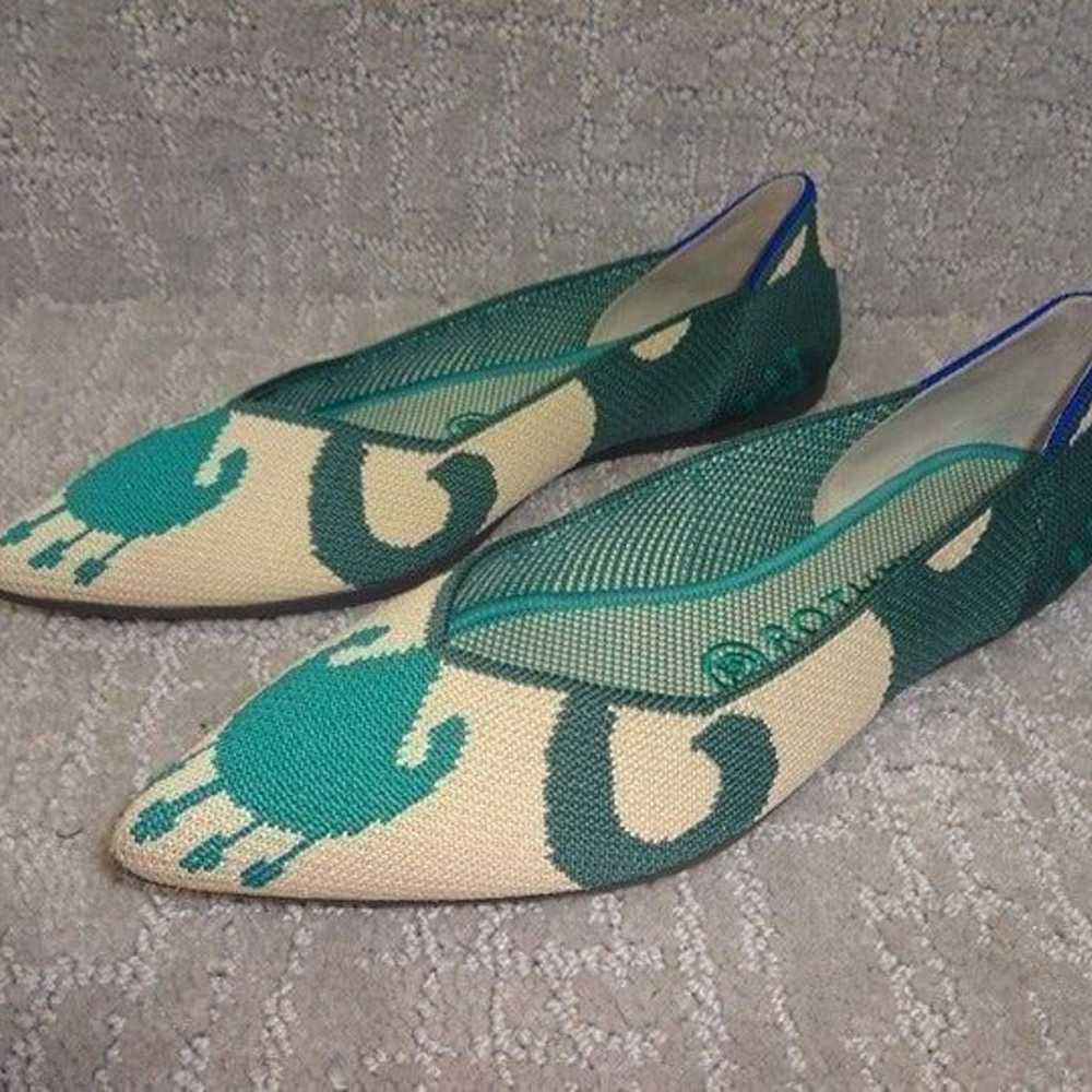 Rothys The Point Women's Size 7.5 Moroccan Green … - image 9