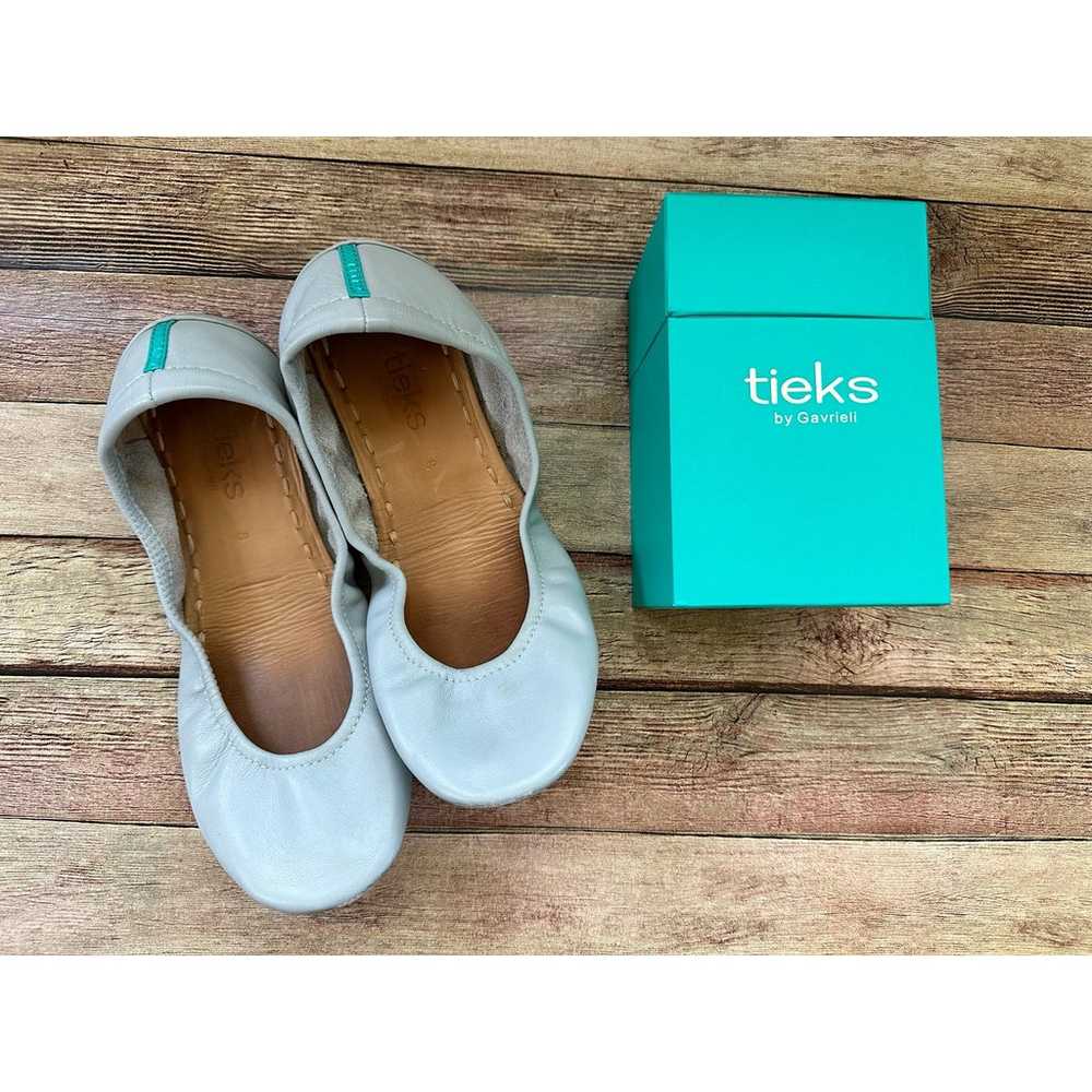 Tieks Cool Grey Size 8 Preowned Ballet Flats Women - image 1