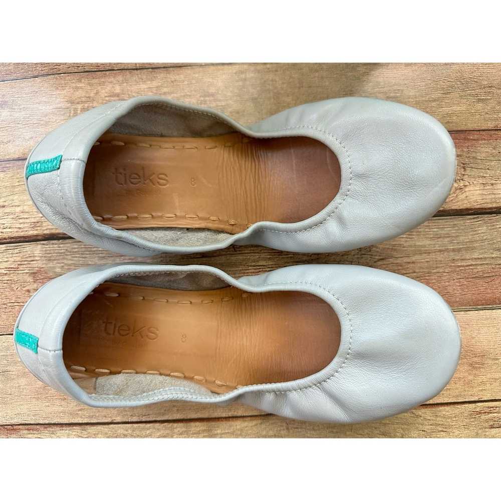 Tieks Cool Grey Size 8 Preowned Ballet Flats Women - image 2