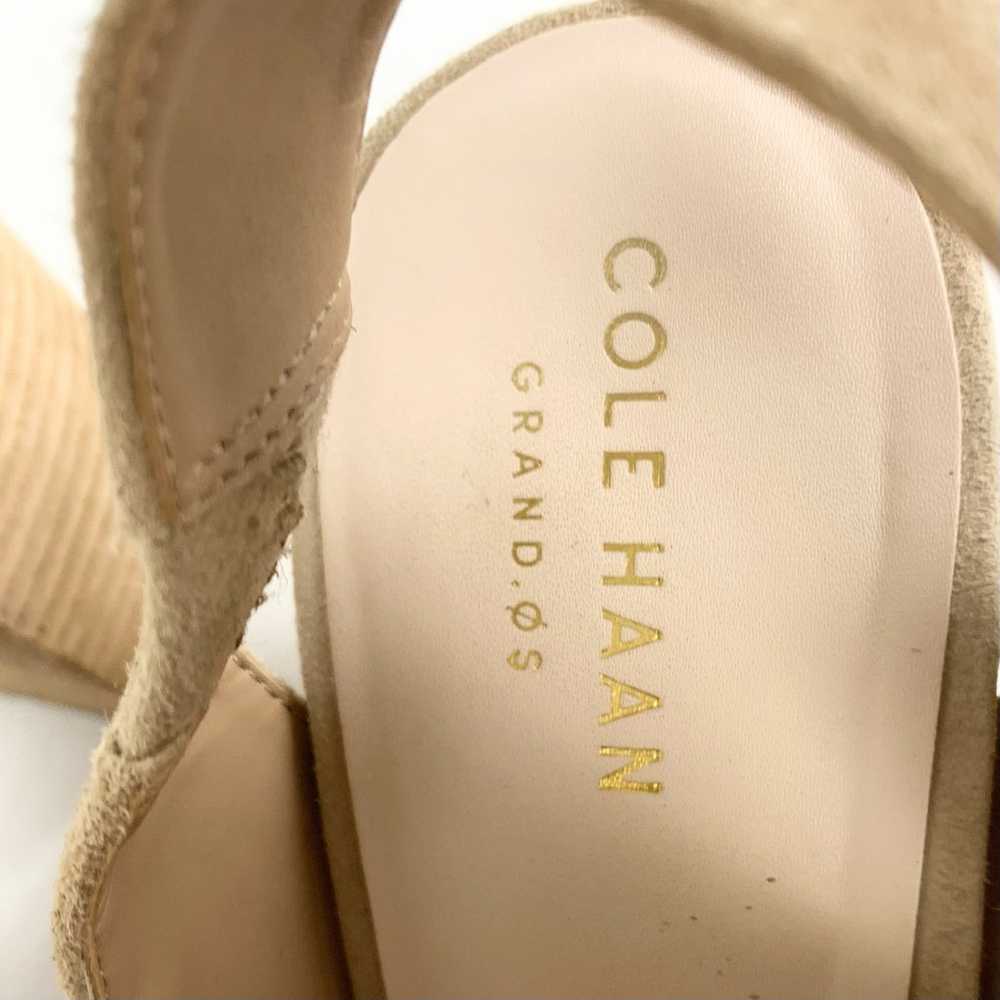 Cole Haan Grand OS Callista Tan Suede Perforated … - image 7