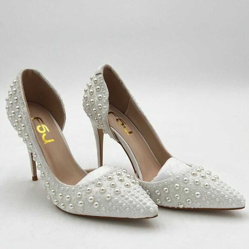 FSJ Women Formal Pointed Toe Dress Shoes D'Orsay … - image 3
