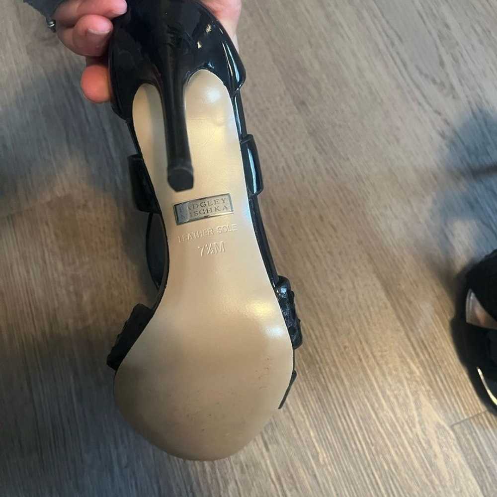 Badgley Mischka designer patent leather heels 7.5… - image 6