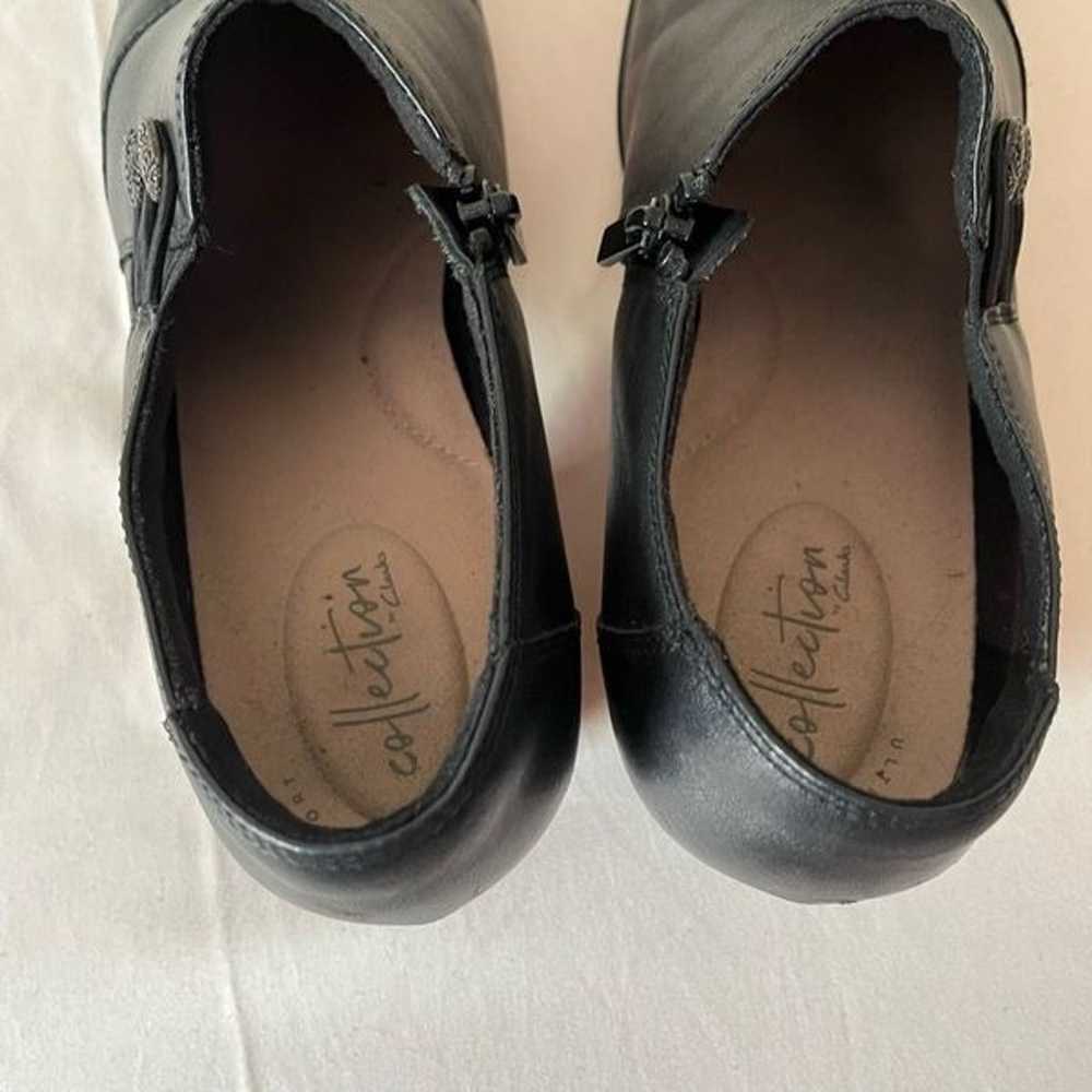 Clarks Collection Emilie Slip On Loafers Black Le… - image 6