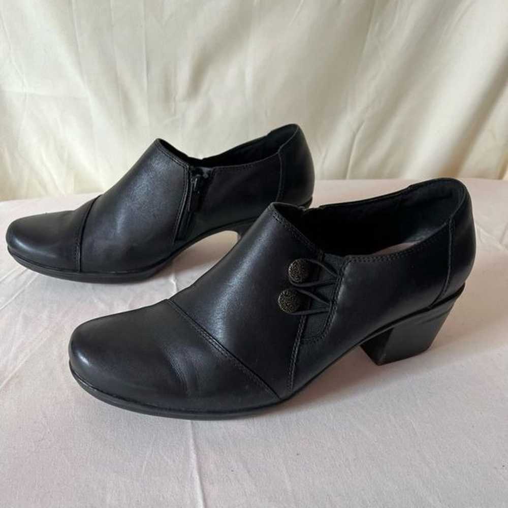 Clarks Collection Emilie Slip On Loafers Black Le… - image 8