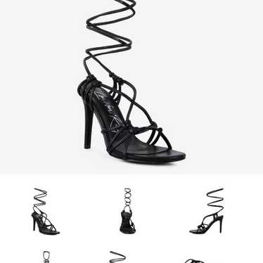 London Rag Trixy black heels size 7 - image 1