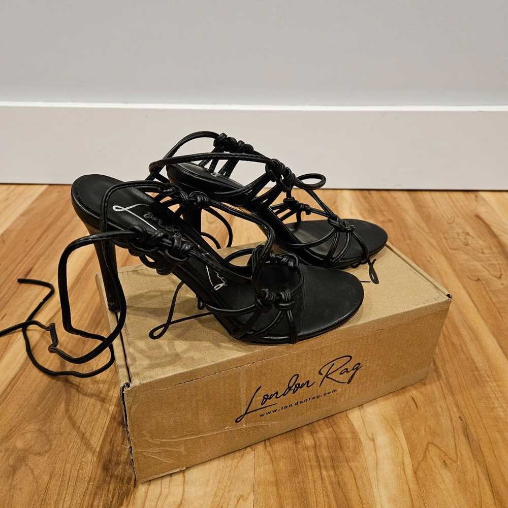 London Rag Trixy black heels size 7 - image 3