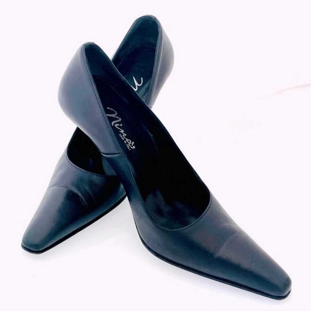 Nina Italy Genuine Leather Stiletto Heels Pumps S… - image 2