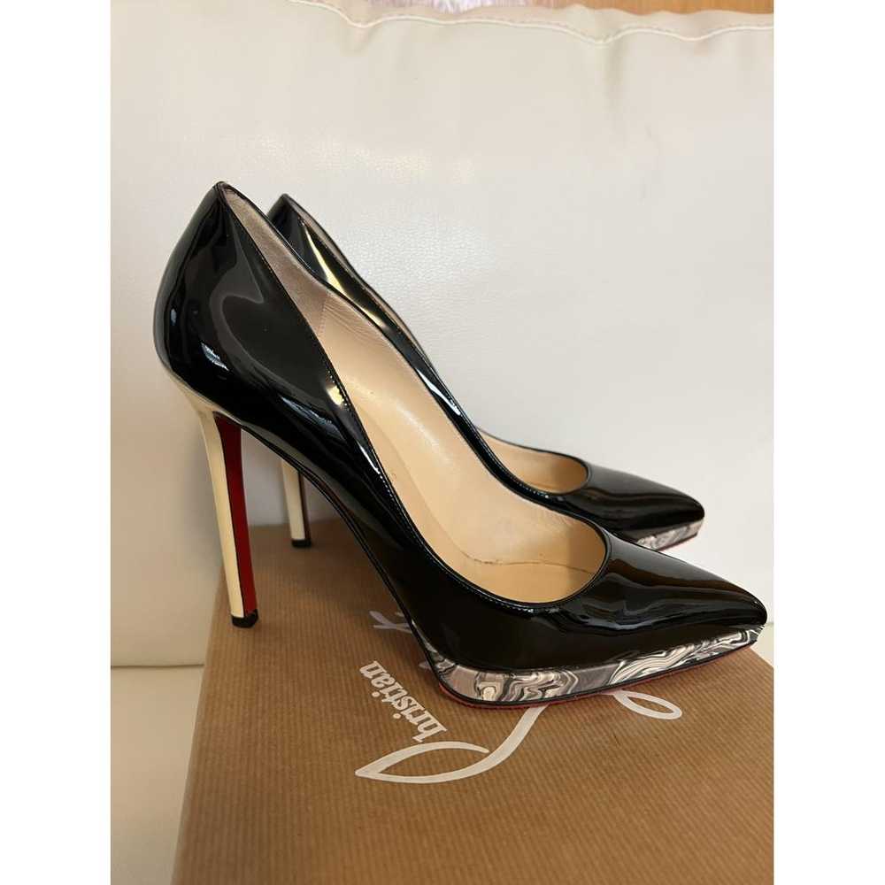 Christian Louboutin Pigalle Plato patent leather … - image 3