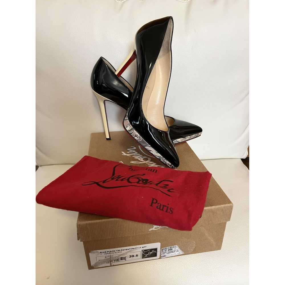 Christian Louboutin Pigalle Plato patent leather … - image 7
