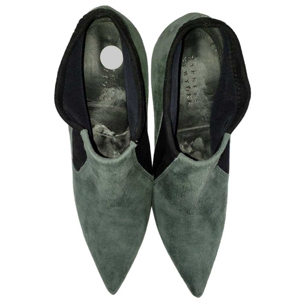 Barneys New York Leather Stiletto Chelsea Ankle B… - image 8