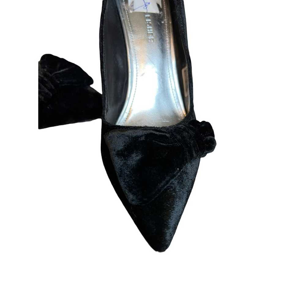 Marc Fisher Omnighta velvet bow dressy heels 8 - image 3