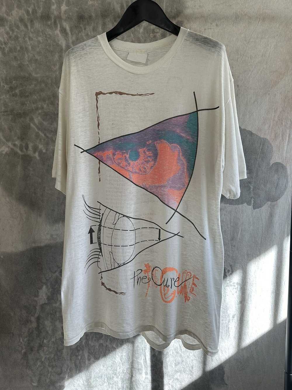 Band Tees × The Cure × Vintage *RARE* The Cure 19… - image 1