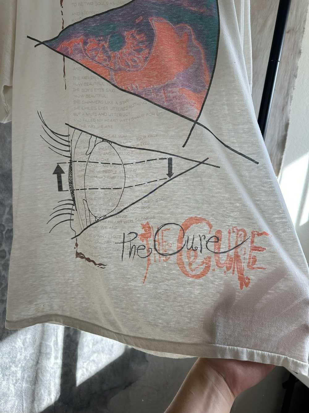 Band Tees × The Cure × Vintage *RARE* The Cure 19… - image 2