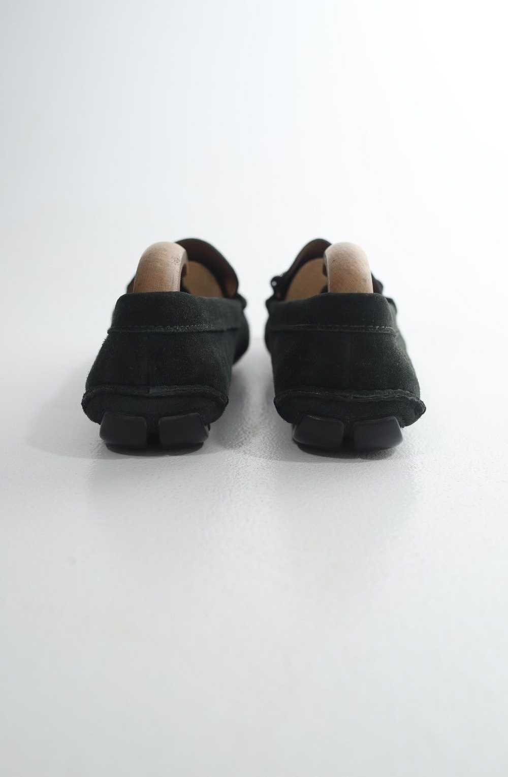 Prada PRADA Logo Suede Mocassins Drivers Loafers - image 5