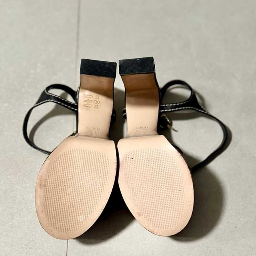 Schutz Keefa Casual Sandal - 6 / Black / Leather … - image 7