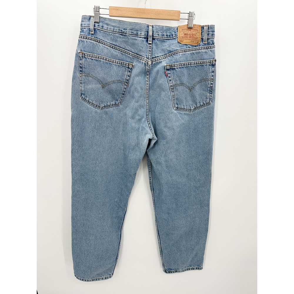 Levi's Jeans Men 40 x 32 Blue 550 Vintage Relaxed… - image 2
