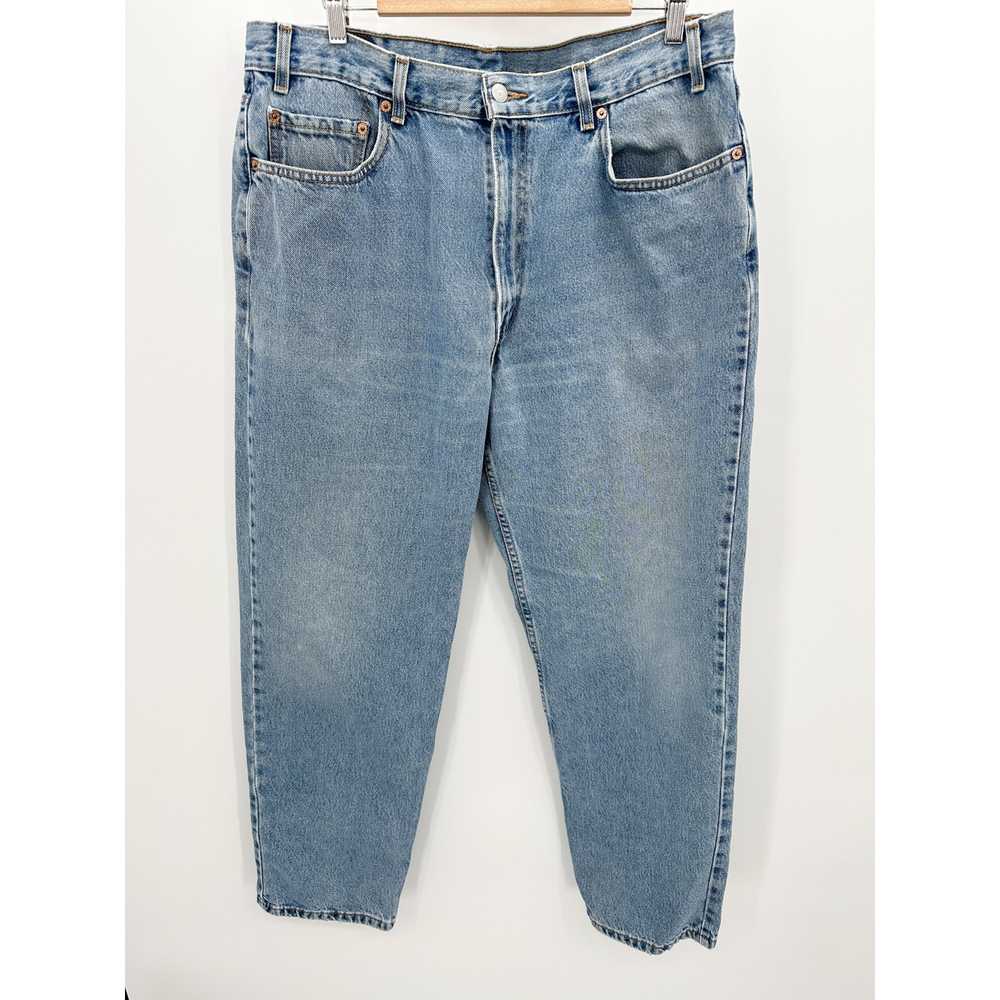 Levi's Jeans Men 40 x 32 Blue 550 Vintage Relaxed… - image 9