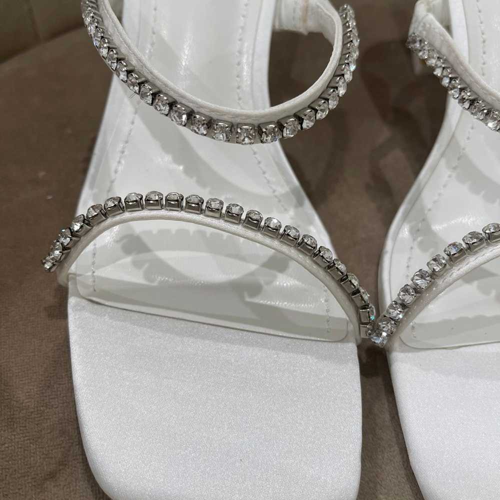 Ted Baker Rinita Satin Heeled Sandals WHITE 70mm … - image 2