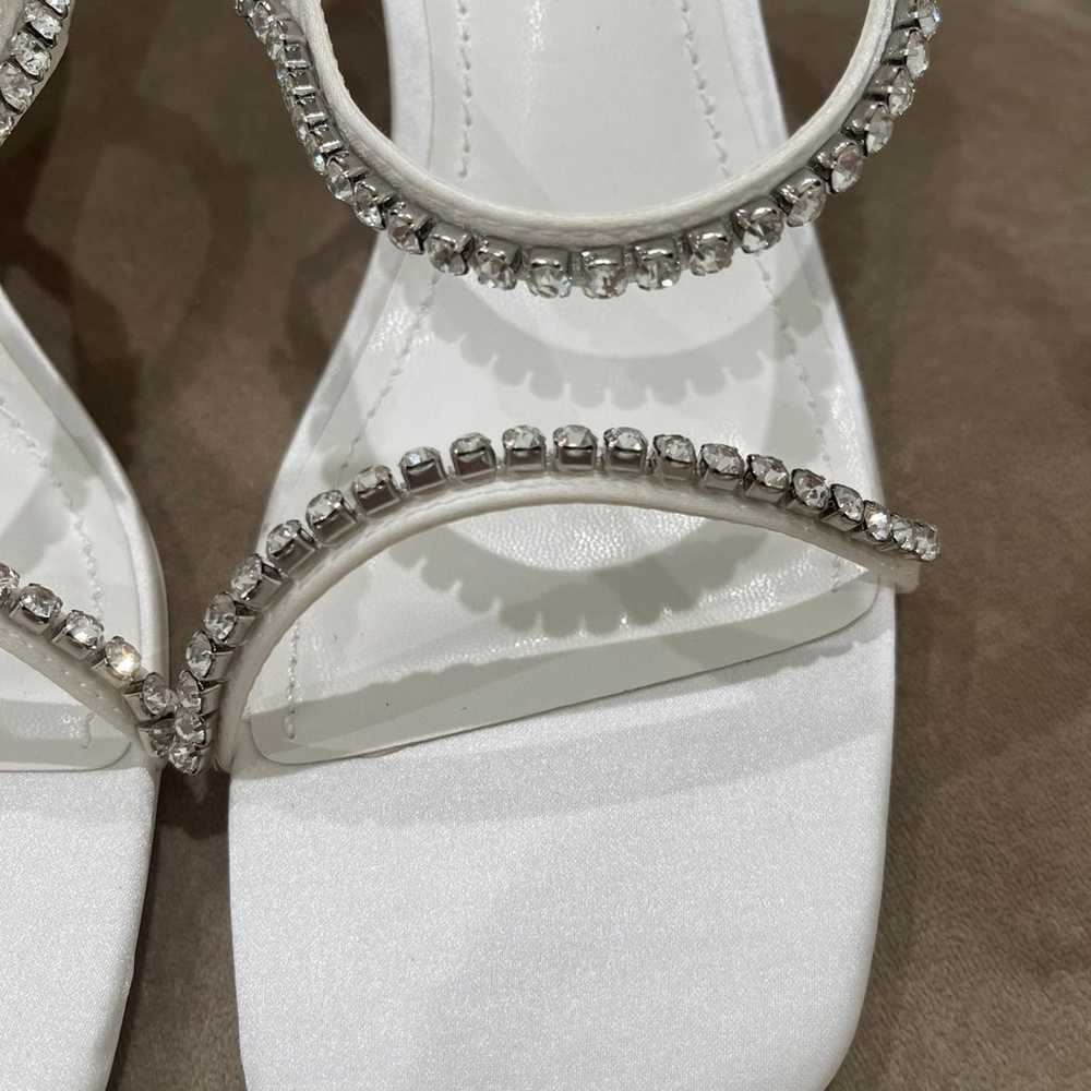 Ted Baker Rinita Satin Heeled Sandals WHITE 70mm … - image 5