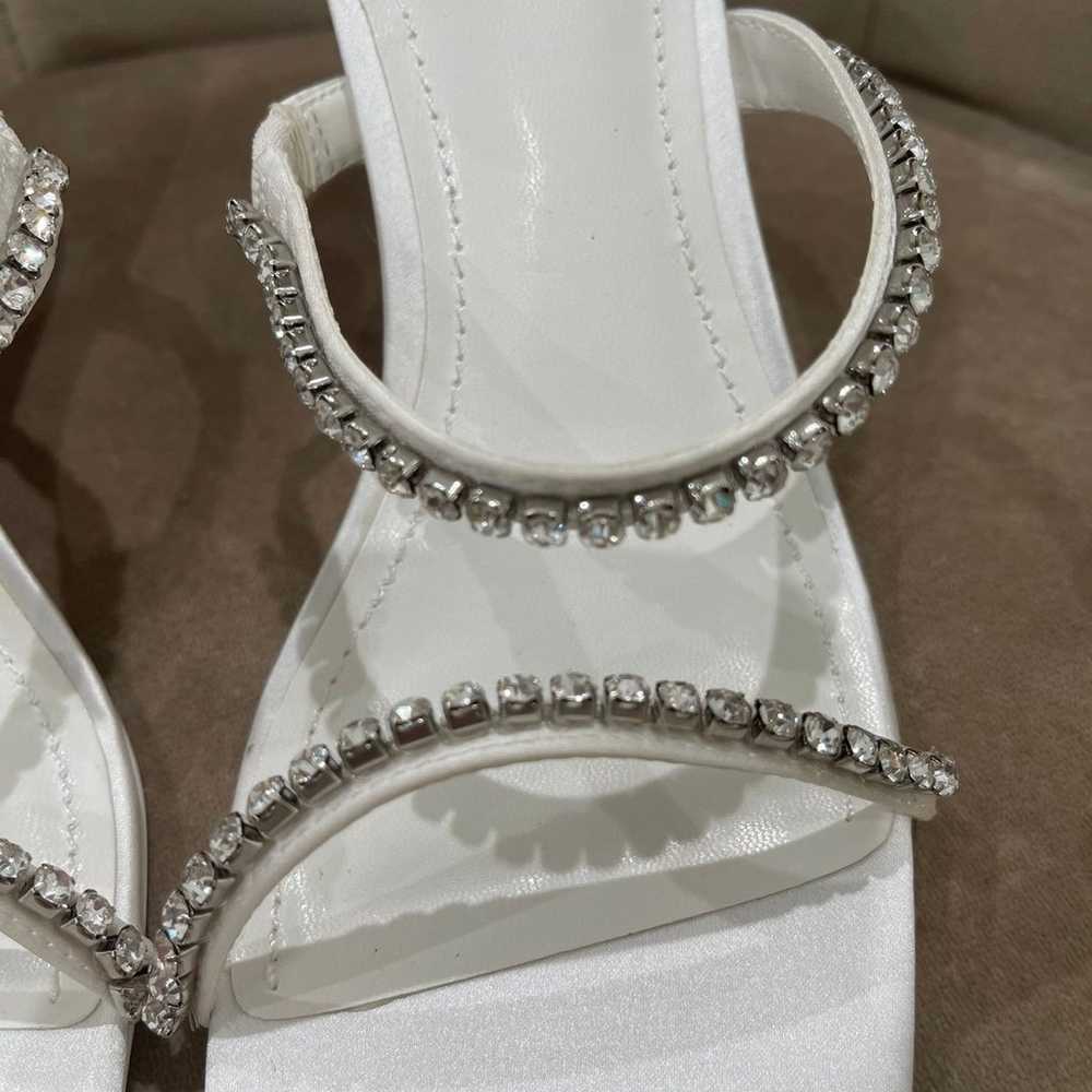 Ted Baker Rinita Satin Heeled Sandals WHITE 70mm … - image 6