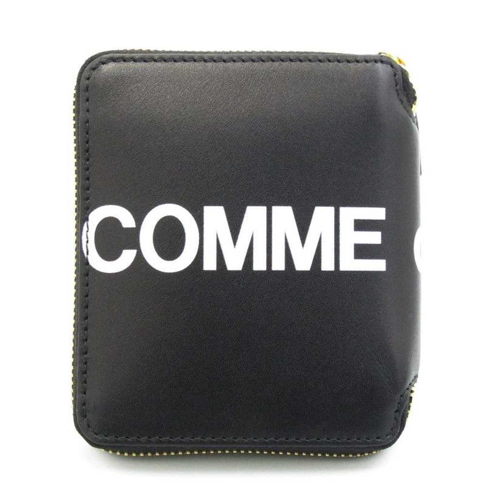 Comme des Garcons Wallet Bifold Huge Logo Round Z… - image 1