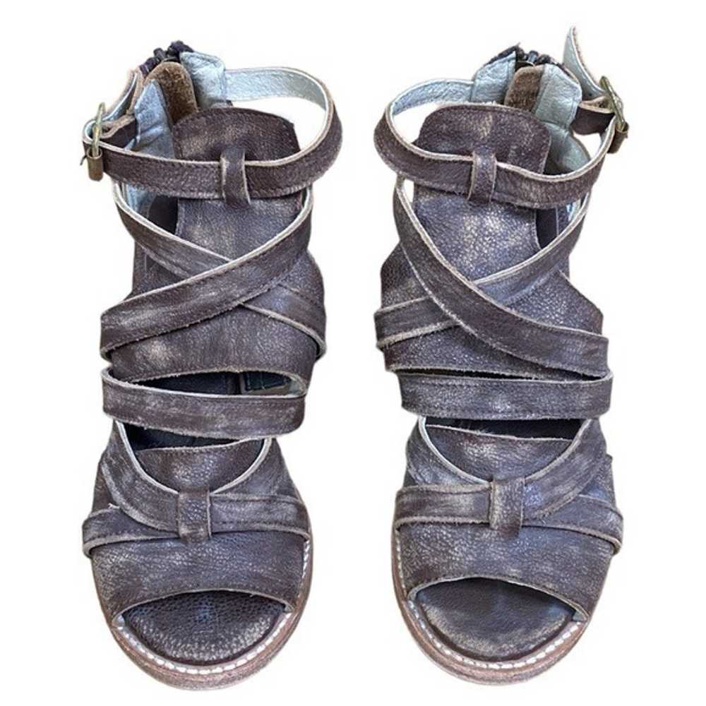 FREEBIRD by Steven Claw Heel in Brown Distressed - image 3