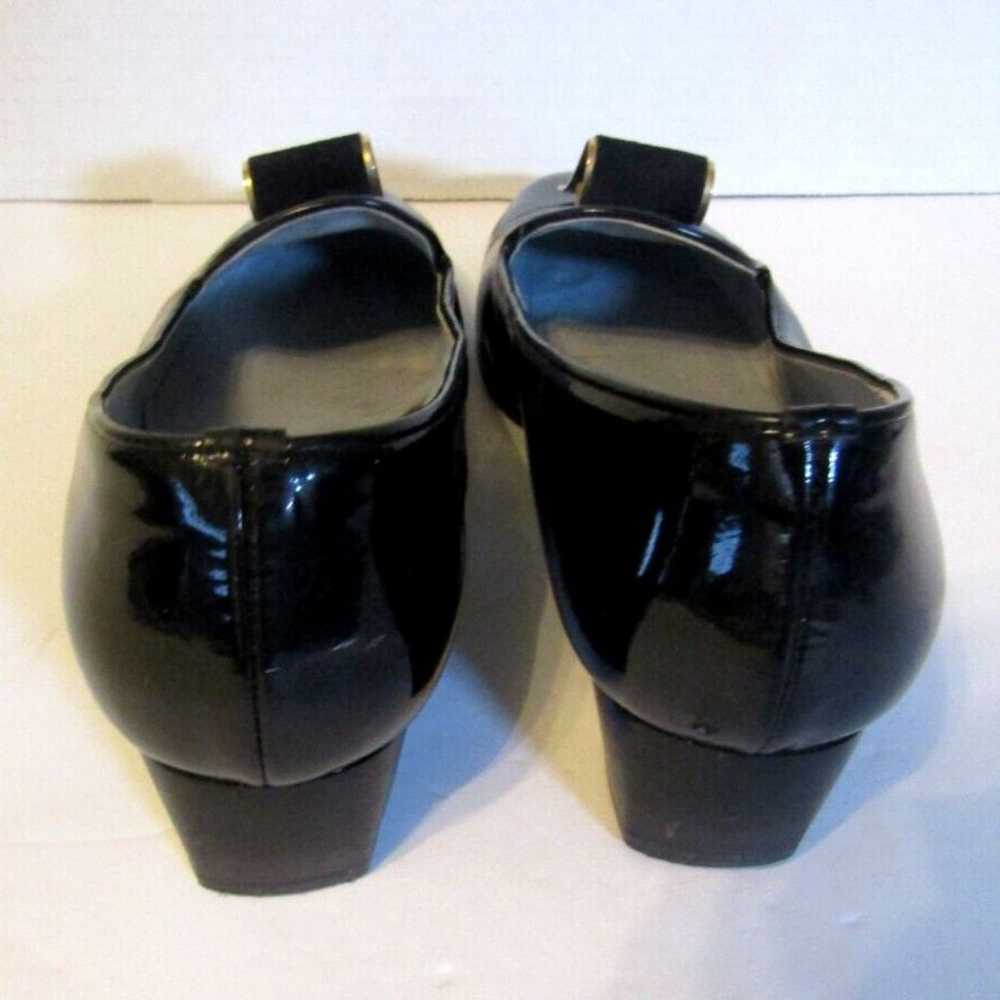 Emma Viani Italian Made Black Patent Leather Heel… - image 4