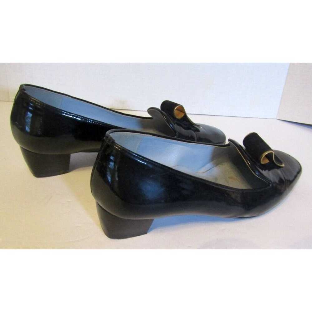 Emma Viani Italian Made Black Patent Leather Heel… - image 5