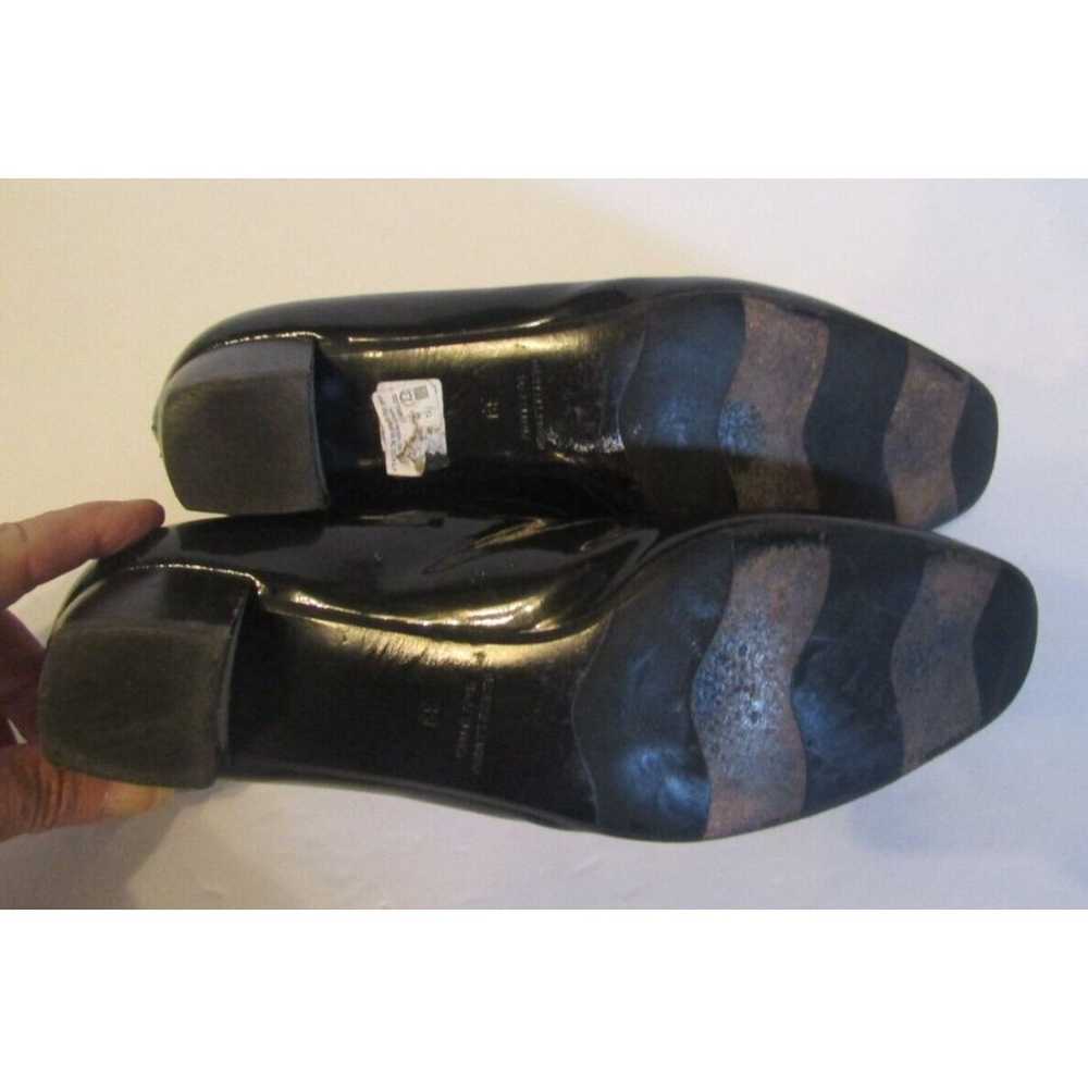 Emma Viani Italian Made Black Patent Leather Heel… - image 9