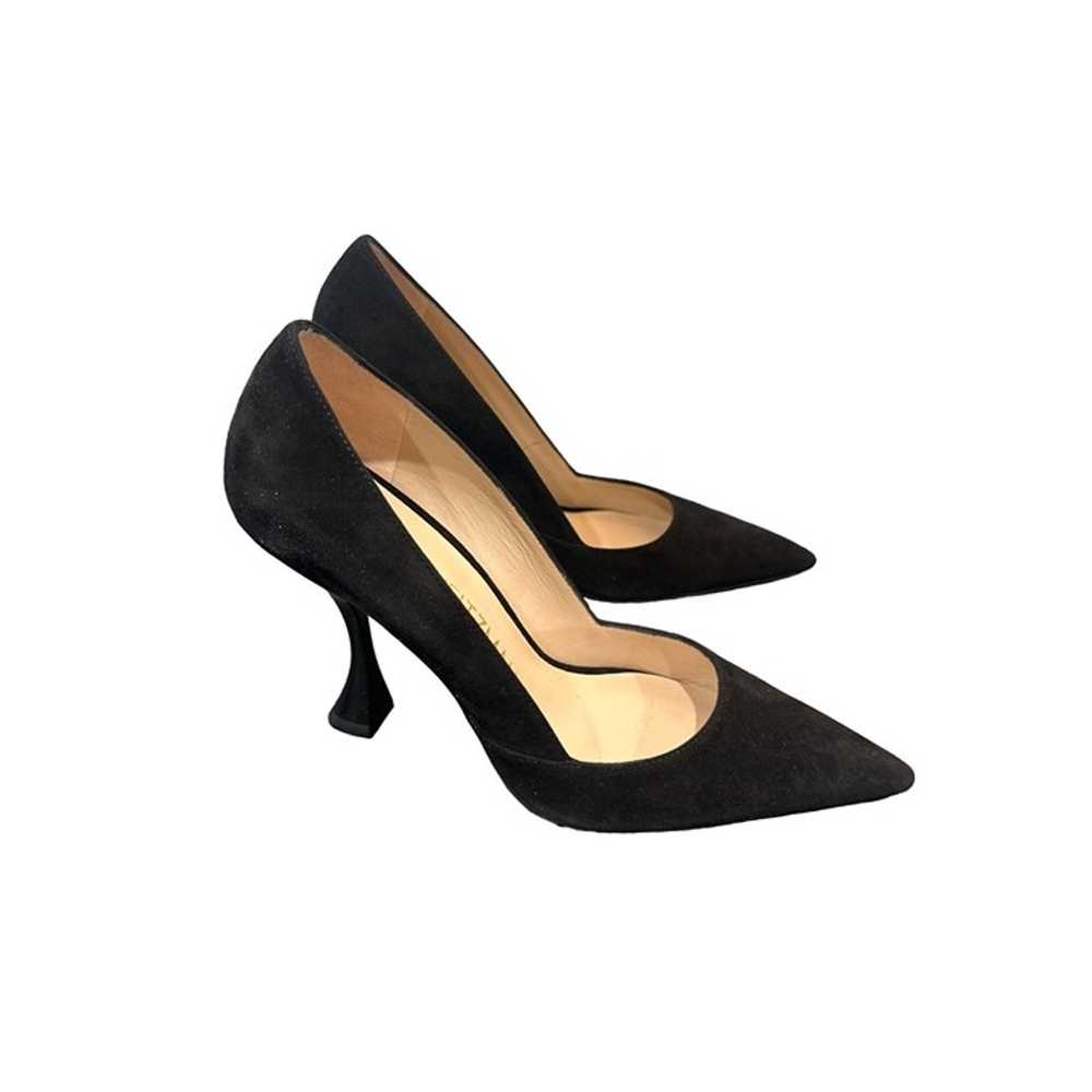 Stuart Weitzman Xcurve 100 Pump Black Women's 8.5… - image 1