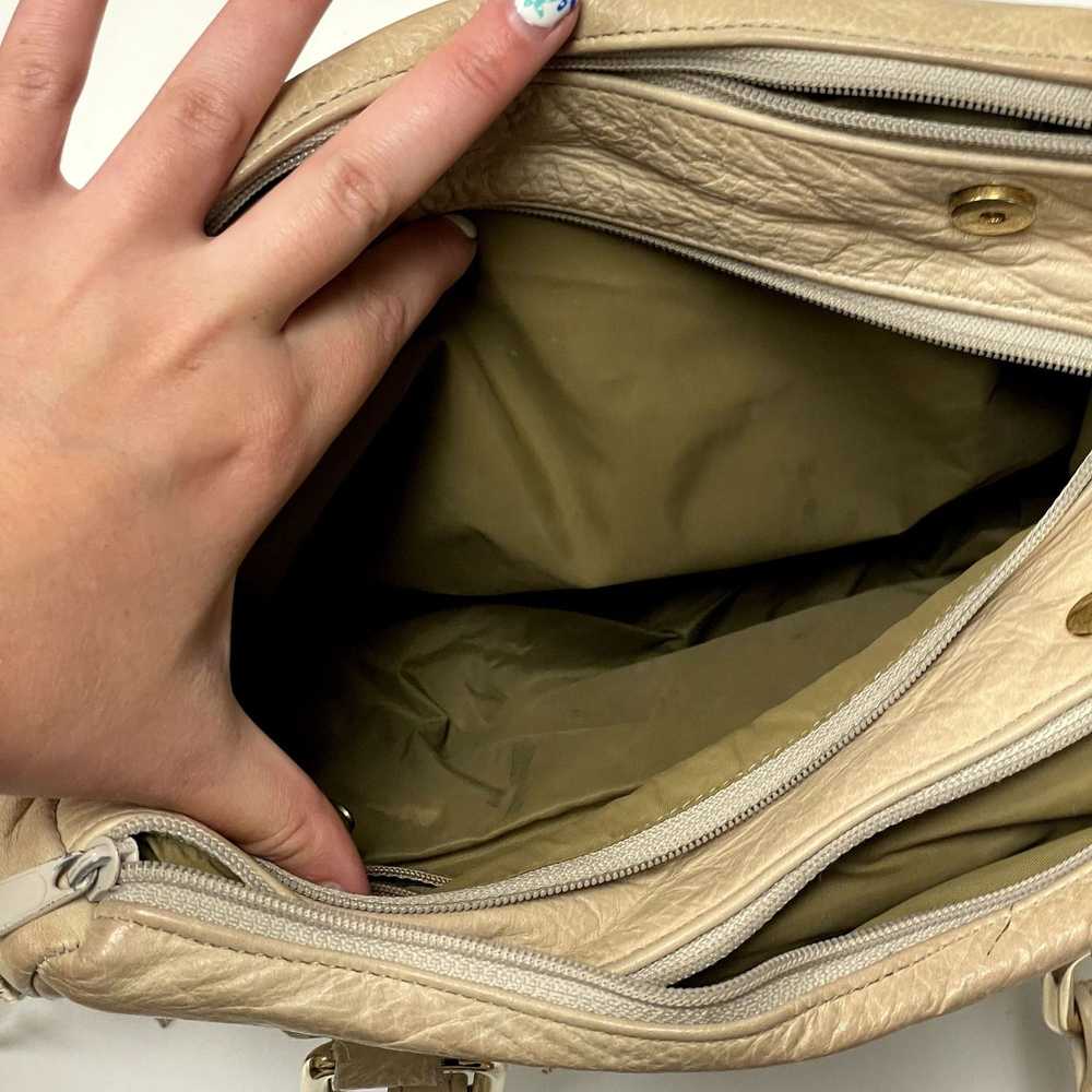 Unkwn 60's Marco AANE HIPPIE MoD Leather Handbag … - image 10