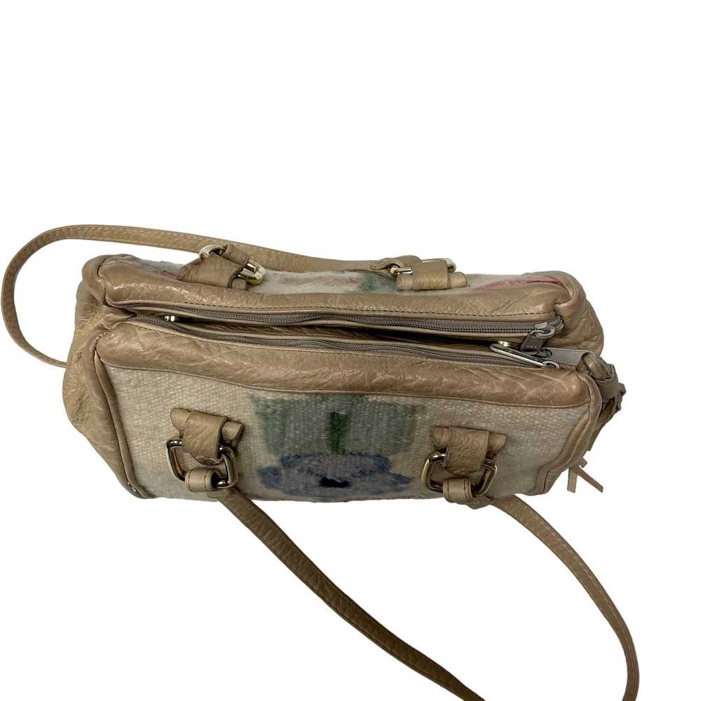 Unkwn 60's Marco AANE HIPPIE MoD Leather Handbag … - image 5
