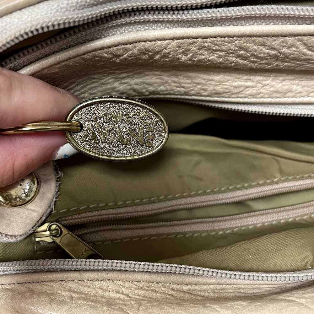 Unkwn 60's Marco AANE HIPPIE MoD Leather Handbag … - image 9